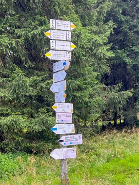 Snieznik, Polonya, 2 Eylül 2025: Polonya 'daki Doğu Sudetleri' ndeki 