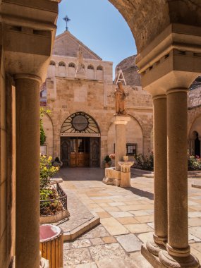 Bethlehem şehir. Jesus Chris doğuş Kilisesi