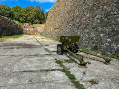 Polonya 'daki Klodzko Kalesi' nin içindeki Plaza..