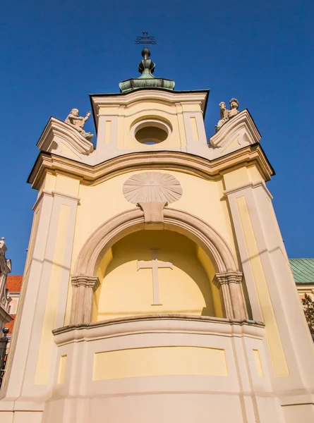 Část kostela sv archanděl Michael v Sandomierz, Polsko — Stock fotografie