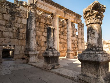 Kafarnaum imar beyaz Sinagogu