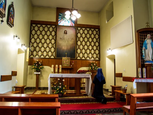 Siedlec, Polonya, 22 Kasım 2015.: kutsal ruhun Chapel