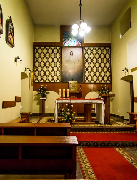 SIEDLEC, POLAND, November 22, 2015 .: Chapel of the Blessed soul — Stock Photo, Image