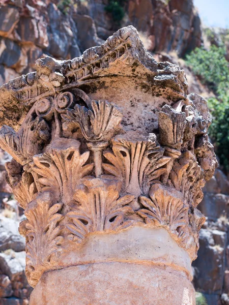 Antichità architettoniche nella riserva naturale del fiume Hermon — Foto Stock