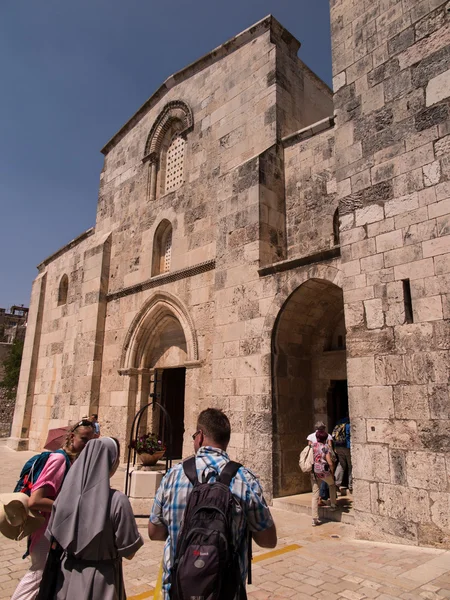 JERUSALEM, ISRAEL 15 de julho de 2015: Igreja de Santa Ana, Jerusalém — Fotografia de Stock