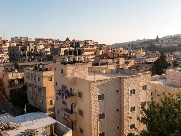 Città di Nazareth vista panoramica Israele — Foto Stock