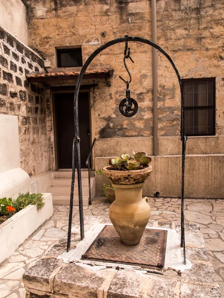 The old well in the chapel of the hermitage where he lived in Nazareth Catholic Blessed Charles de Foucauld (1858 -1916 Eugene) — Stock Photo, Image