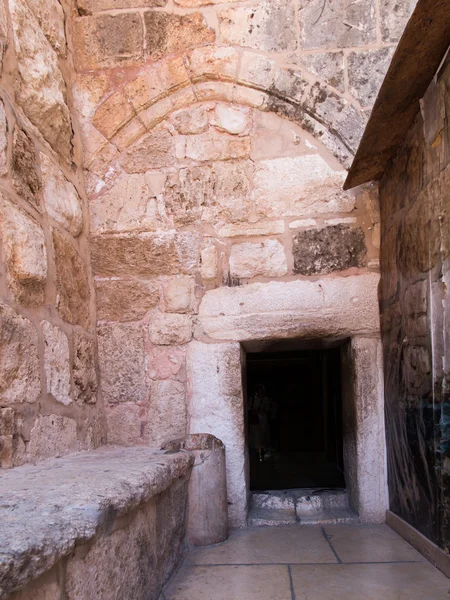 Віфлеємі в палестинським керівництвом, старі базиліка на — стокове фото