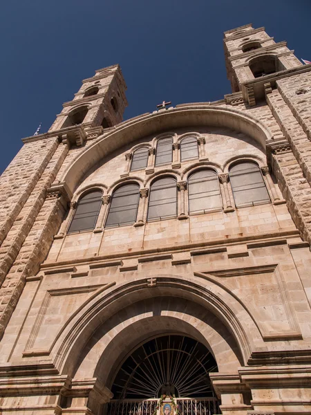 Convento greco-ortodosso moderno a Nablus in Cisgiordania, Isr — Foto Stock