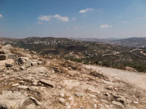 Sebastian, antike israel, Ruinen und Ausgrabungen — Stockfoto