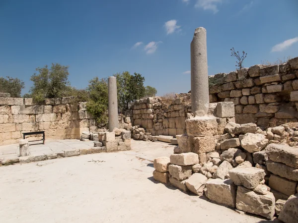 Себастия, древний Израиль, руины и раскопки — стоковое фото
