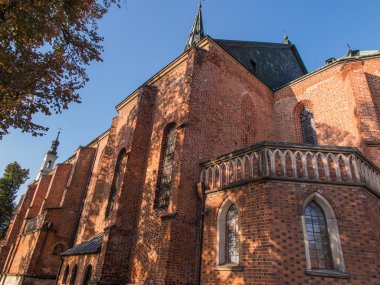 bir parça tarihi katedral şehir Sando cephe