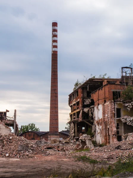 Régi hagyjon fel a paperworks-Kalety - Lengyelország-Szilézia tartomány — Stock Fotó