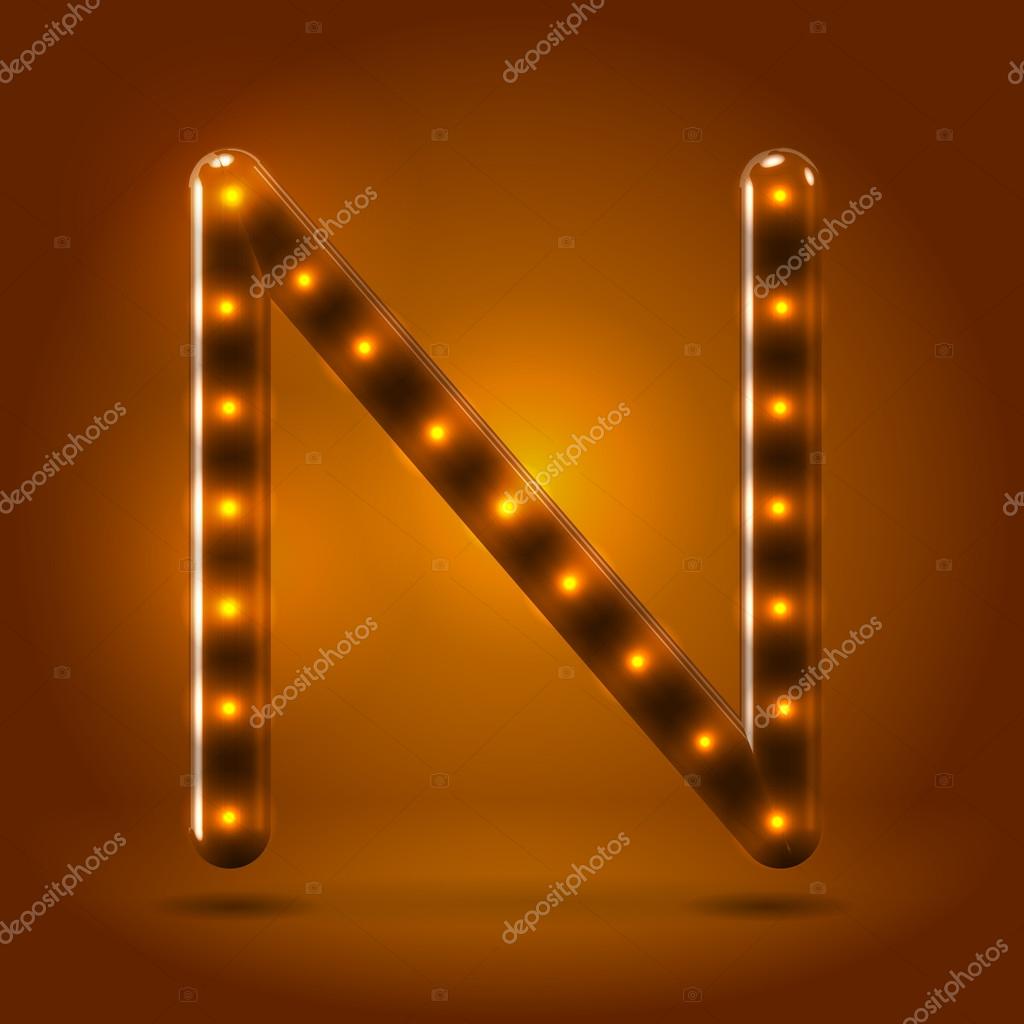 Capital letter N letter Stock Vector by ©illuland 53457831