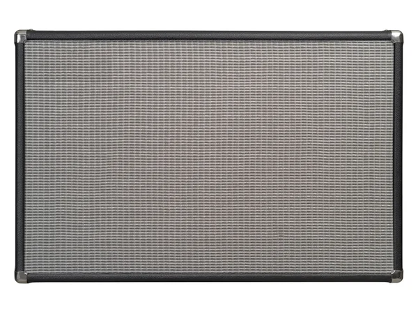 Front of guitar amplifier speaker cabinet — Stock Photo, Image