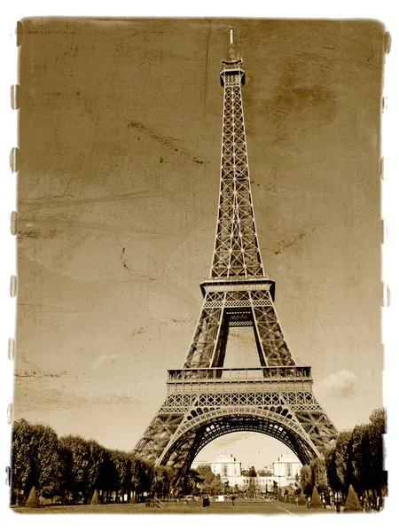Vintage πύργο του Άιφελ — Φωτογραφία Αρχείου