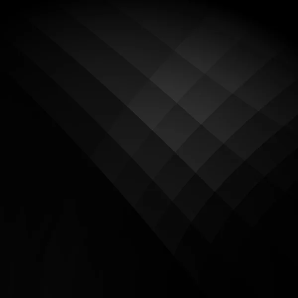 Abstrakt svart bakgrund. Vektorillustration — Stock vektor