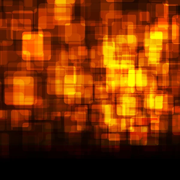 Абстрактный квадратный оранжевый фон. Векторная миграция — стоковый вектор