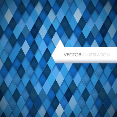 Soyut rhombus arka plan. Vektör çizim