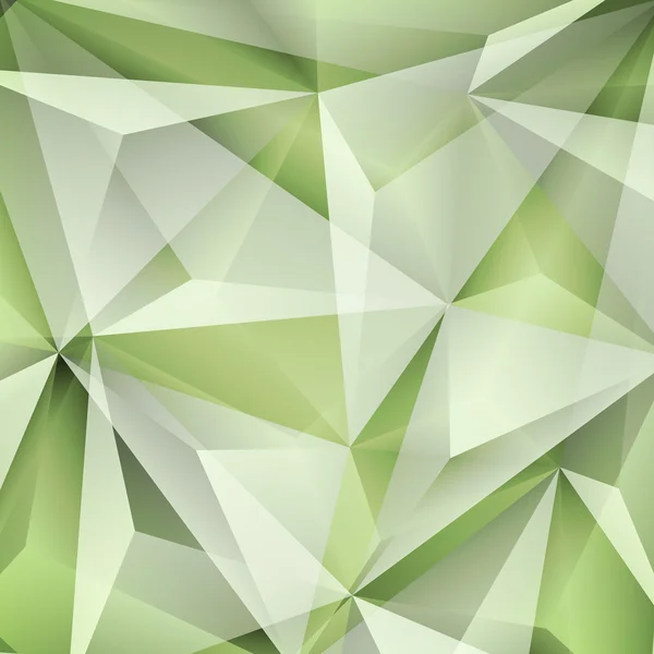 Fundo verde abstrato. Ilustração vetorial — Vetor de Stock