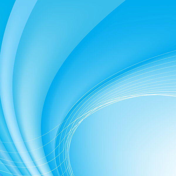 Abstract blue background. Vector illustration