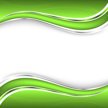 Abstract green background. Vector illustration clipart