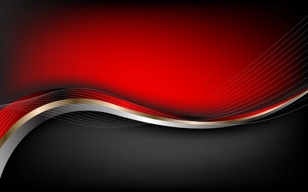 Fondo rojo abstracto con estilo. Vector Ilustración De Stock