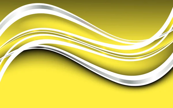 Fundo amarelo abstrato. ilustração vetorial — Vetor de Stock