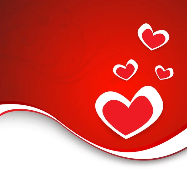 Geschenkenkaart. Happy Valentine's Day. Vector2 — Stockvector