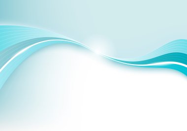 soyut mavi dalgalar - veri kavramı akarsu.