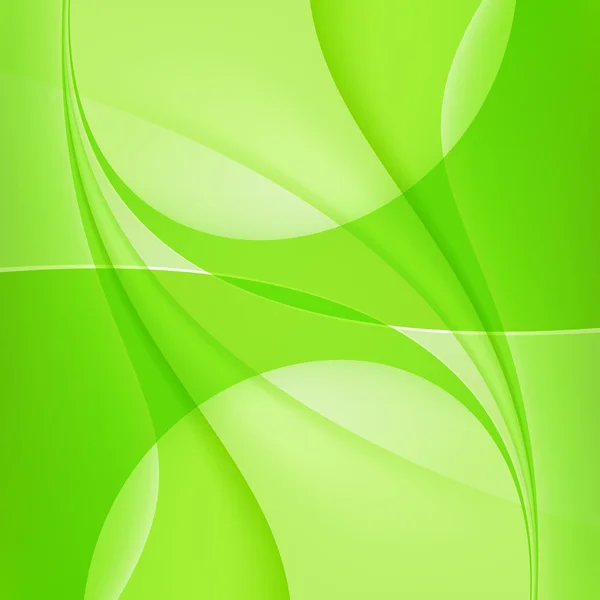 抽象緑の背景。ベクターイラスト — ストックベクタ