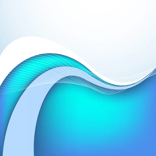 Fond bleu abstrait. Vecteur — Image vectorielle
