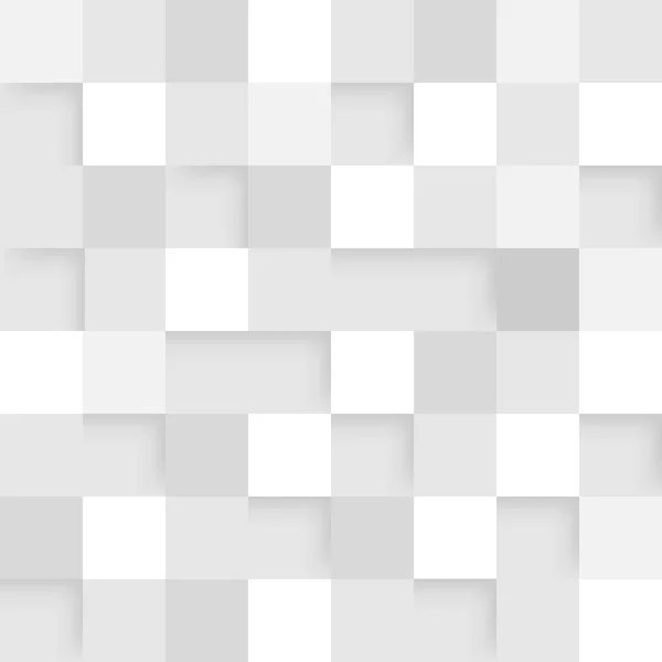 Abstracte vierkant witte achtergrond. Vectorillustratie — Stockvector