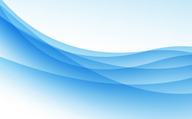 mavi arka plan dalga ile. vektör çizim