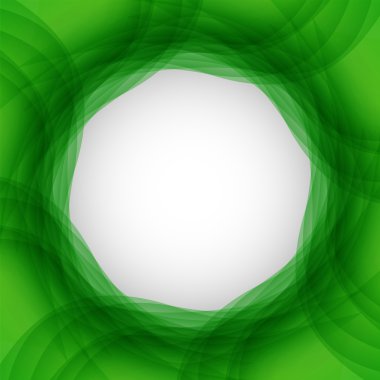 Soyut yeşil arkaplan. Vektör illüstrasyonu