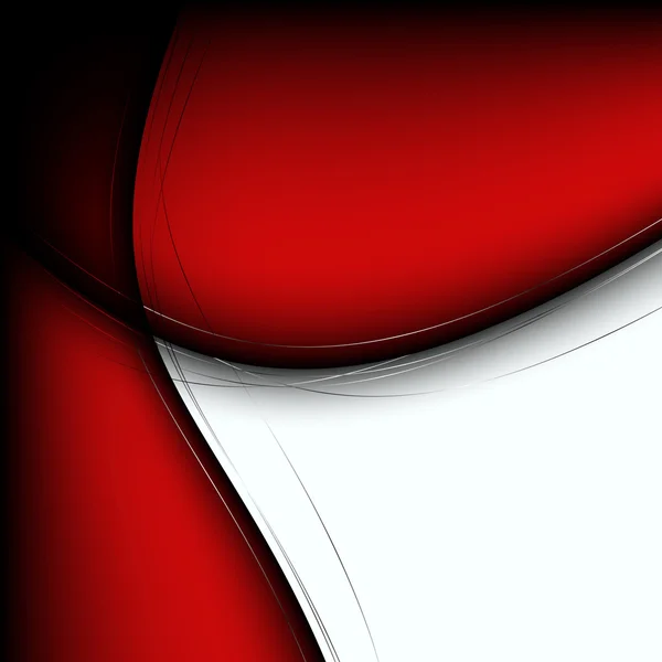 Fond rouge abstrait avec des lignes. illustration vectorielle — Image vectorielle