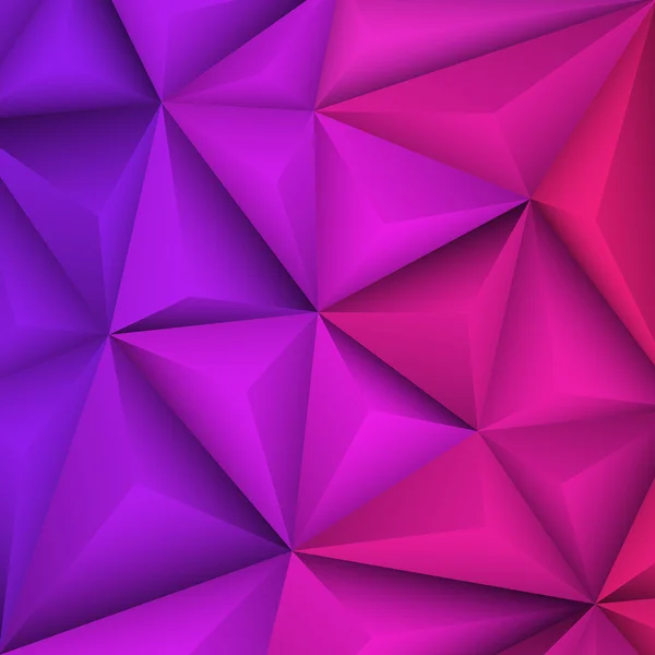 Abstrakte geometrische violetten Hintergrund. Vektorillustration — Stockvektor