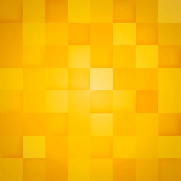 Fondo naranja mosaico abstracto. Vector — Archivo Imágenes Vectoriales