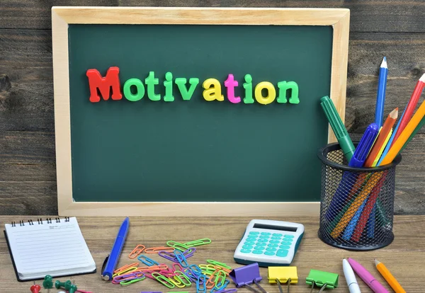 Motivation mot conseil scolaire — Photo