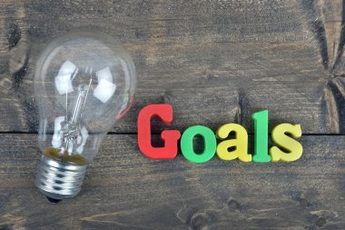 Amaçları ahşap tablo