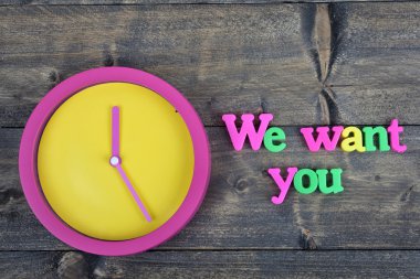 Ahşap masa istiyoruz