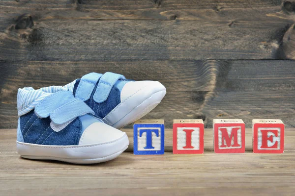 Kid shoes and word time