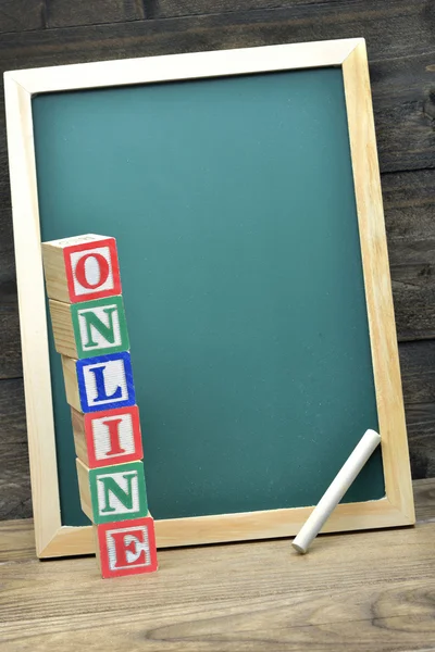 School board and word Online — Stock Photo, Image