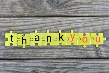 Kelime teşekkür ederim ile bulmaca