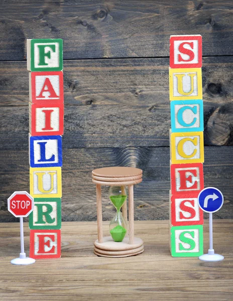 Choice Failure or Success — Stock Photo, Image