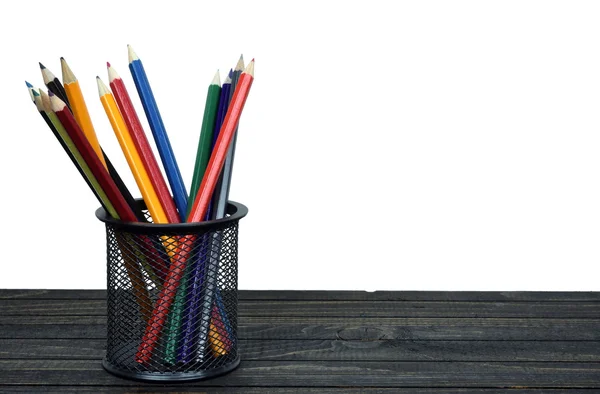 Group of pens on table — Stock Photo, Image