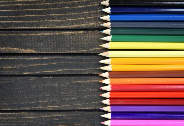 Group of pencil on table — Stock Photo, Image