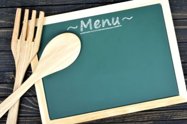 Mutfak gereçleri ve Tablo menüsünden