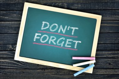 Dont unutmak-okul yönetimi üzerinde metin