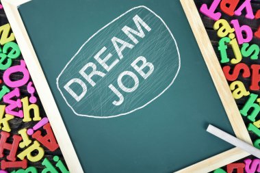 Rüya iş metin üzerinde okul yönetimi